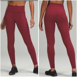 Lululemon Fast and Free High-Rise Tight 28" *Brushed Nulux